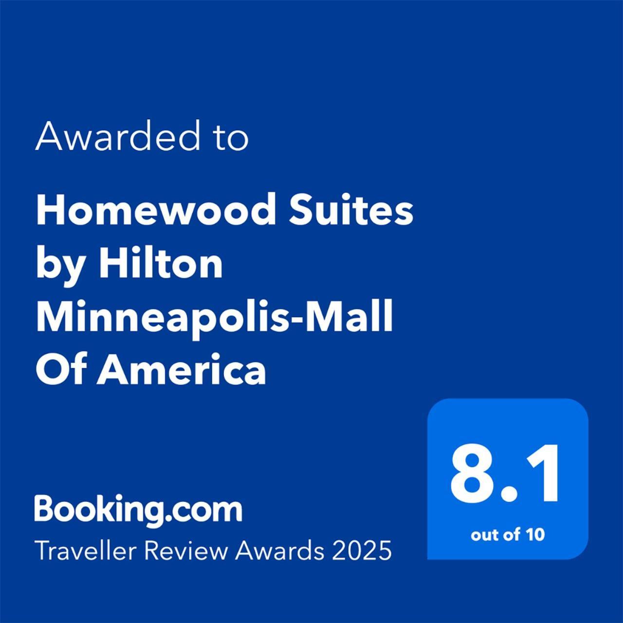 Homewood Suites By Hilton Minneapolis-Mall Of America Bloomington Kültér fotó